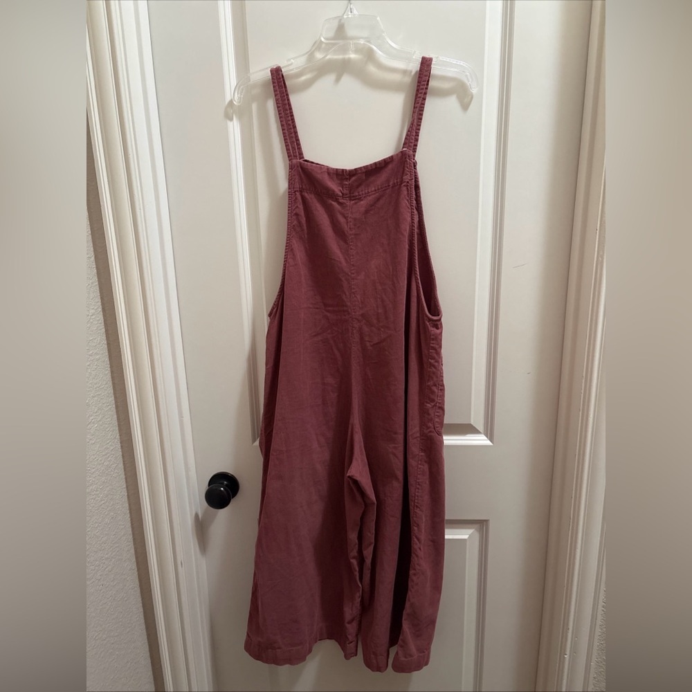 Velvet By Graham And Spencer For Anthropologie Emmie Rose Pink Overalls Size XS - Picture 5 of 5